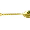 Christiana Miniature Crystal Gold Teaspoons