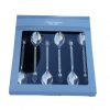 Christiana Miniature Crystal Silver Teaspoons