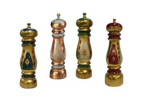 Chiarugi Florentine Pepper Mills 21cm