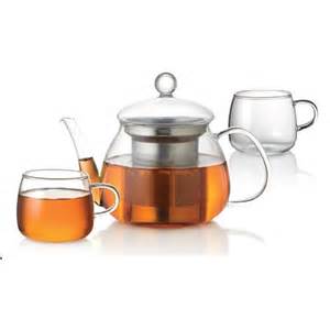 Baccarat Barista Glass Teapot and Cup Set