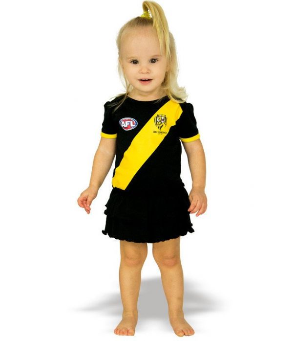 AFL Richmond Tigers Girls Footy Suit