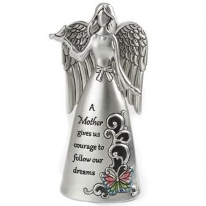 A Mother Gives Us Courage To Follow Our Dreams Angel Ornament