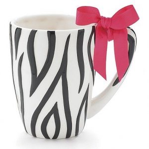 Zebra Print Tall Mug