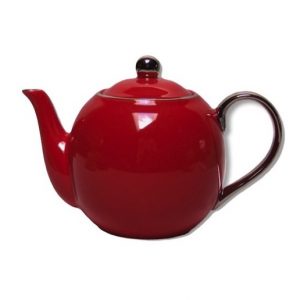 Christiana Lady Sienna Red Teapot