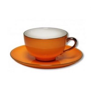 Christiana Lady Sienna Orange Tea Cup Set