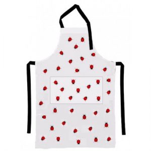 Lady Bug Cotton Apron