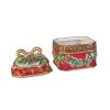 Yuletide Fitz and Floyd Lidded Box