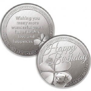 Lucky Coin Happy Birthday