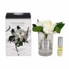 Côte Noire Perfumed Single Gardenia Clear Glass