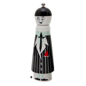 Waiter Striped Jacket Pepper Mill 22cm