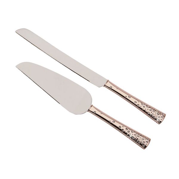 Rose Gold Cake  Knife  And Server  Tilly s Timeless Treasures