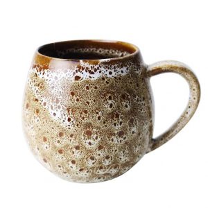 Robert Gordon Canvas Mug White Ochre