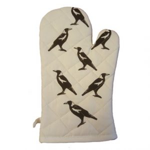 Australian Magpie Oven Glove