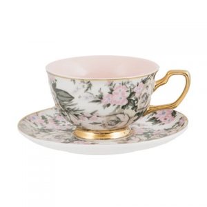 Cristina Re Belle de Fleur Teacup and Saucer