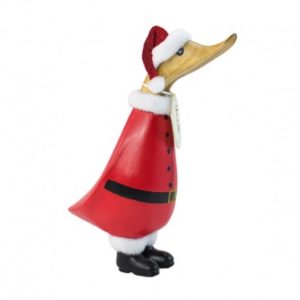 Sparkling Santa Duckling With Glitter Hat