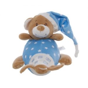 Starbright Blue Teddy Bear Aeroplane Toy