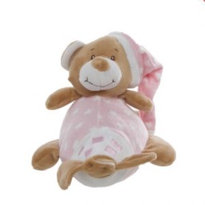 Starbright Pink Teddy Bear Aeroplane Toy