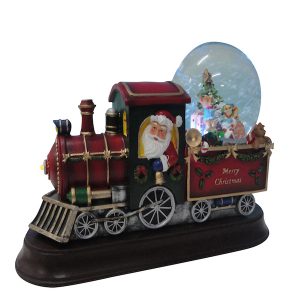 Santa Train Waterball