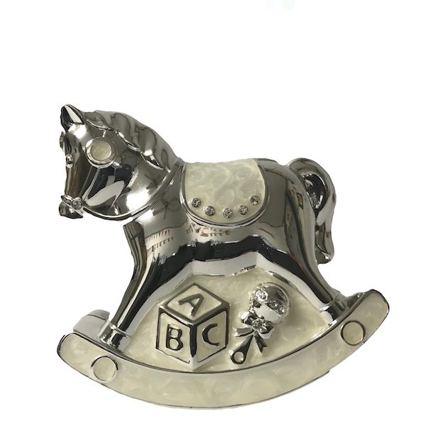 Roman Caroline Collection Rocking Horse Moneybox