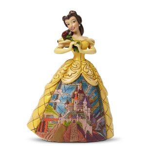 Disney Traditions Belle Enchanted Castle Dress Figurine