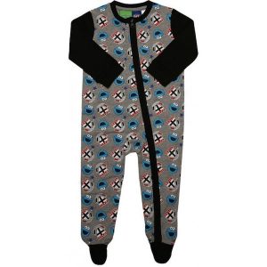 Keep your little one cozy and warm with this St Kilda AFL Sesame St Baby Romper.