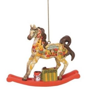 Trail Of Painted Ponies Santas Workshop Ornament