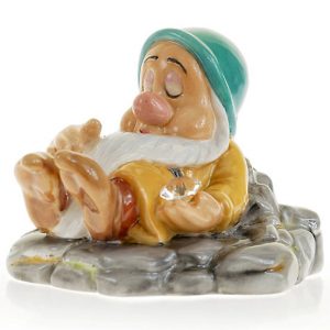 English Ladies Diamond Mine Sleepy Figurine