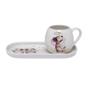 Ashdene Plum Pudding Koala Mug and Plate Set