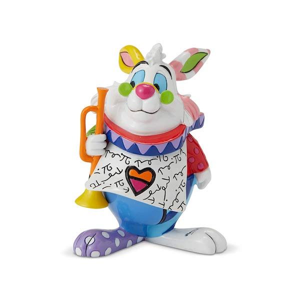 Disney Britto White Rabbit Mini Figurine