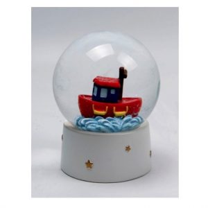 Tugboat Waterball Snow Globe