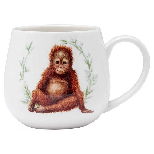 Wild Baby Animals Orangutan Snuggle Mug