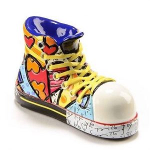 Romero Britto Miniature Sneaker Figurine