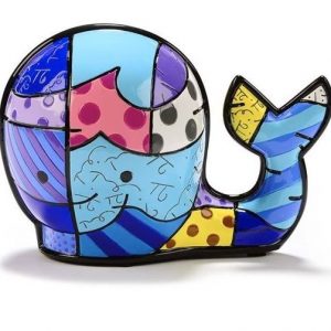 Romero Britto Brendans Whale Figurine