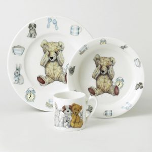 Roy Kirkham Teddy Time Gift Set Blue