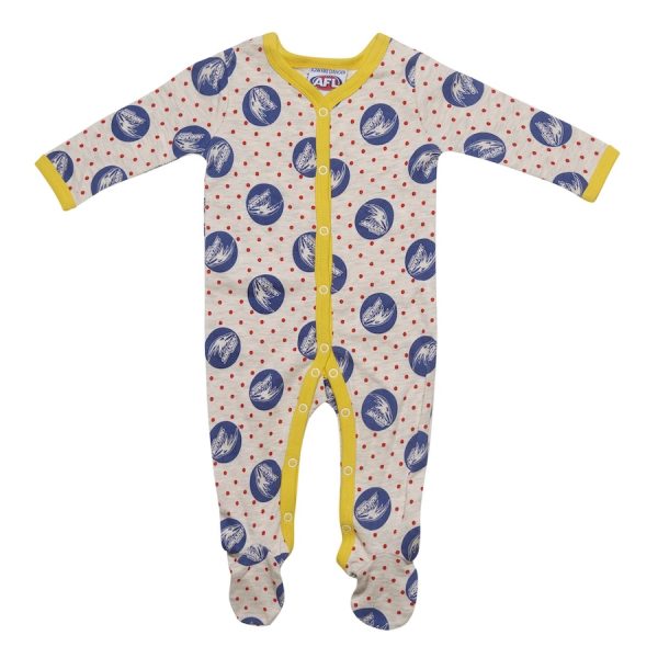 Adelaide Crows Baby Jumpsuit