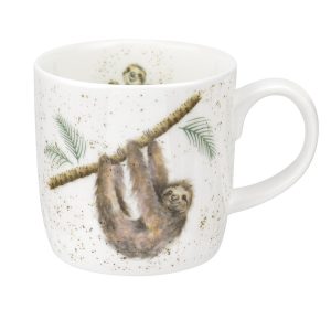 Royal Worcester Wrendale Sloth Mug