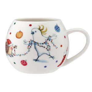 Christmas Mug Charles Cockatoo