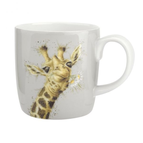 Wrendale Giraffe Flowers Large Mug