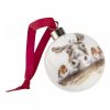 Wrendale Designs The Christmas Donkey Bauble