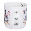 Wrendale Duck The Halls Mug