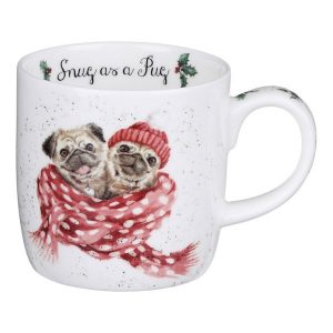 Wrendale Snug As A Pug Mug