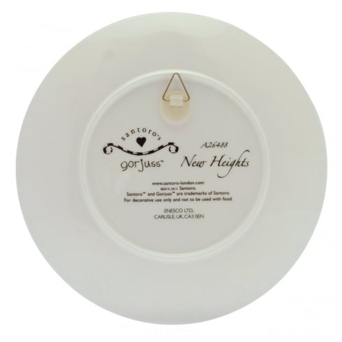 Gorjuss Collectable Wall Plate - New Heights