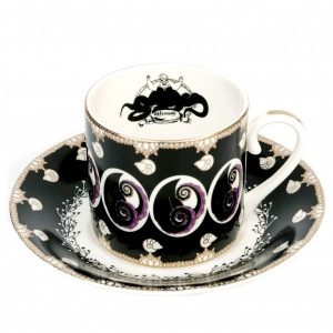 English Ladies Little Mermaid Ursula Tea Set