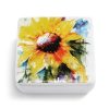 Dean Crouser Sunflower Lidded Vanity Box