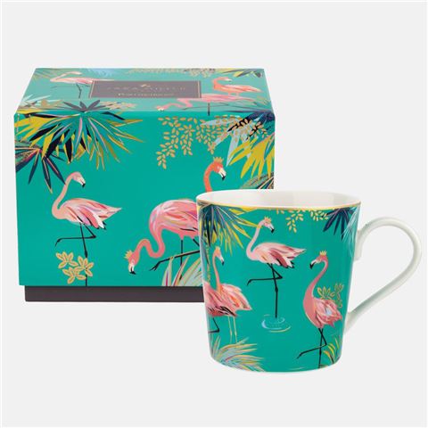 Sara Miller Tahiti Mug Flamingo