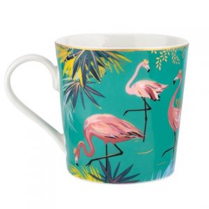 Sara Miller Tahiti Mug Flamingo