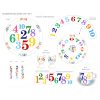 Martin Gulliver 7 Piece Children's Set Numbers