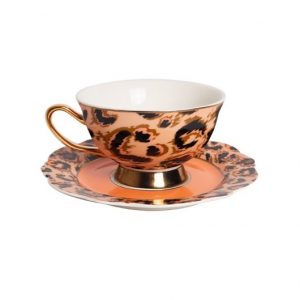 Miss Pretty Cup and Saucer Set - Wildcat