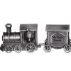 First Tooth And Curl Pewter Train Gift Set