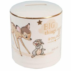 Disney Magical Beginnings Bambi Ceramic Money Bank